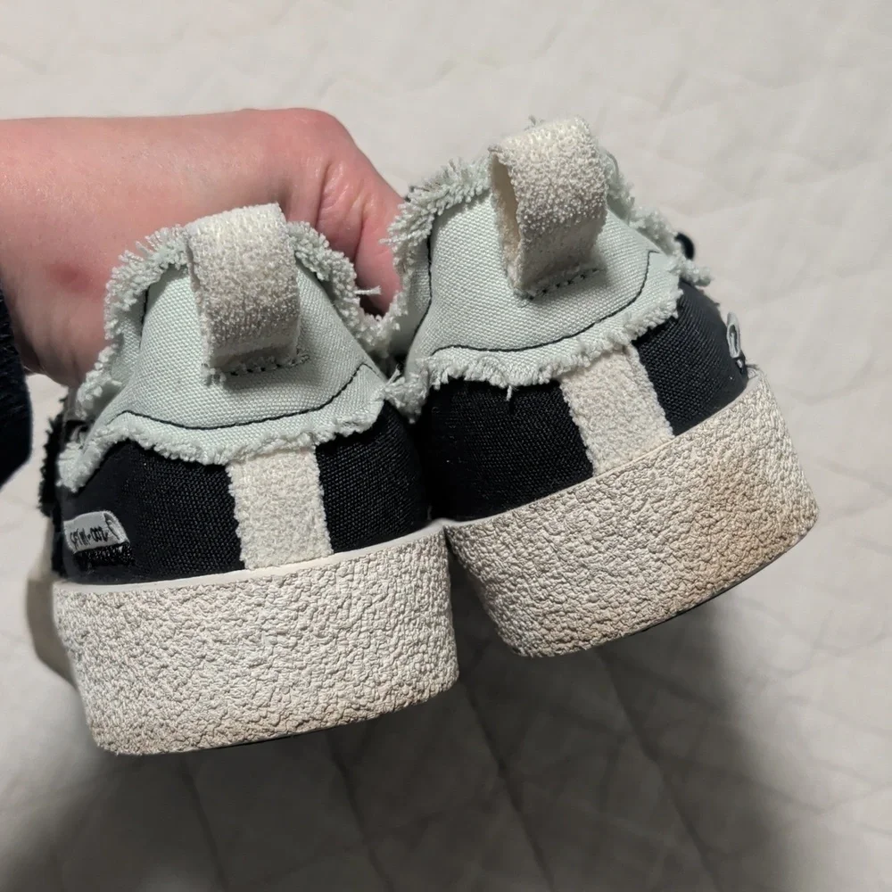 Adidas Campus 80s X S.F.T.M. Black Canvas Low-Top Sneakers with White Stripes
